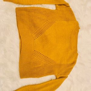 Mustard Winter Sweater